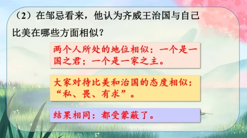 21《邹忌讽齐王纳谏》课件