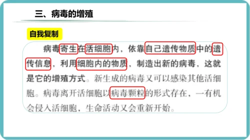 人教版生物七年级上册2.3.4《病毒》课件(共19张PPT)+视频素材
