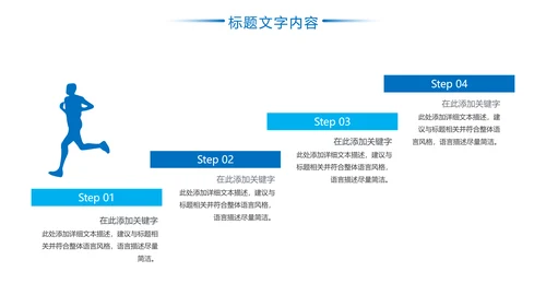 蓝色风力发电电力局工作总结汇报PPT模板