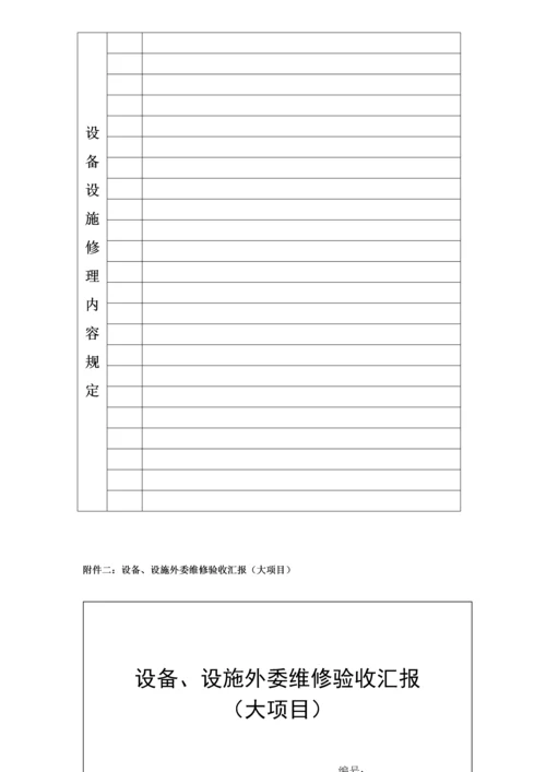 备件采购及外委维修管理规定.docx