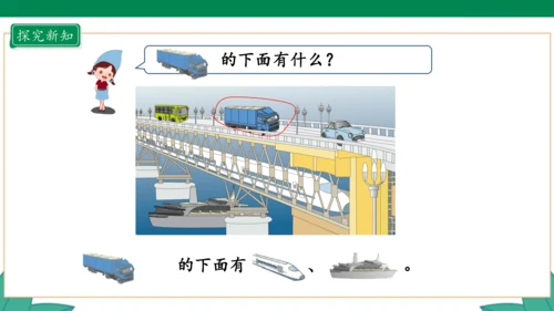 新人教版1年级上册 2.1 上、下、前、后 教学课件（28张PPT）
