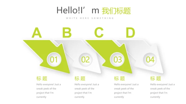 绿色简约大方医药代表述职报告动态PPT