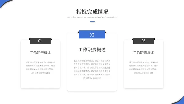 简约商务项目汇报项目报告工作汇报工作总结ppt模板