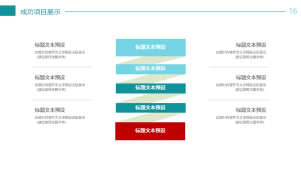 蓝色简约商务述职报告通用PPT模版