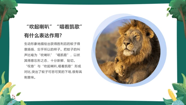24 寓言四则《蚊子和狮子》课件(共23张PPT)