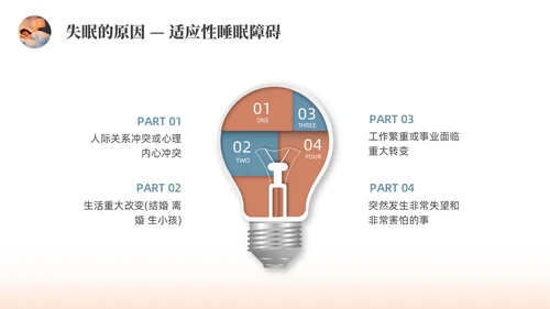 彩色水彩简约商务睡眠健康企业培训PPT课件世界睡眠日