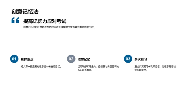 英语阅读技巧掌握