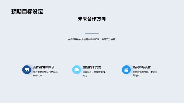 科技合作 共赢未来
