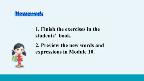 【轻松备课】外研版初中英语九年级上Module 9 Unit 3教学课件