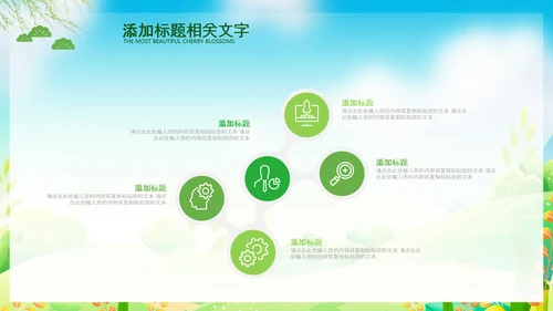 假期亲子游亲子活动户外旅游踏青春游PPT