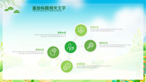 假期亲子游亲子活动户外旅游踏青春游PPT