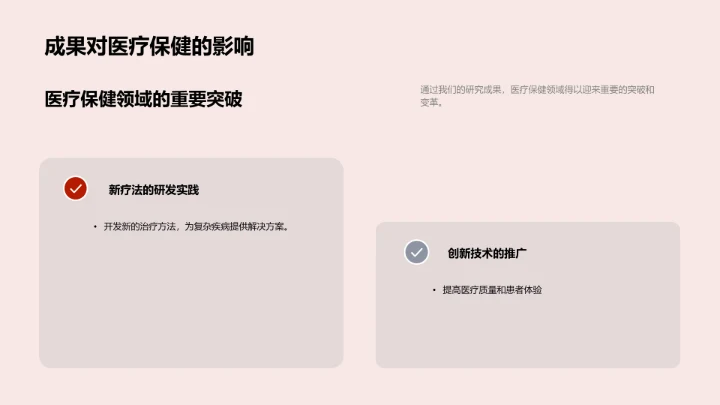 医疗团队业绩报告PPT模板