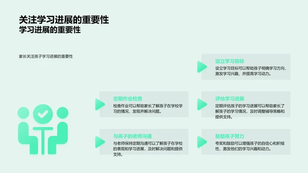 一年级家长教育指导PPT模板