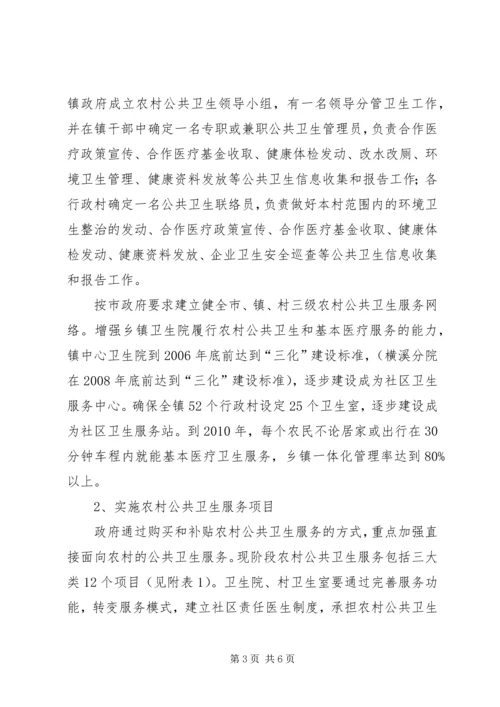 行政村镇农民健康实施方案.docx