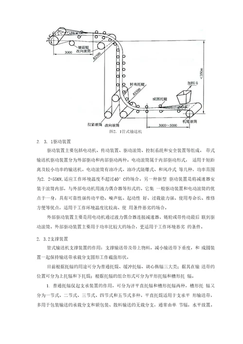 毕业设计500th管状输送机结构设计