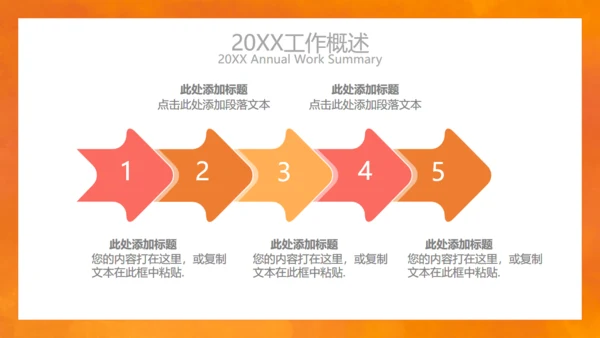 简约风个人述职通用PPT模板