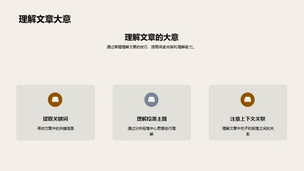 提升阅读理解力