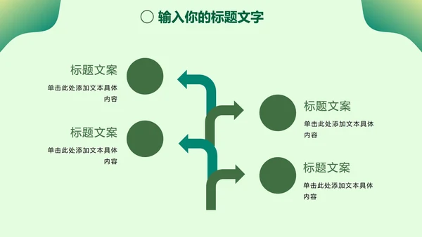 绿色环境保护主题教育PPT模板