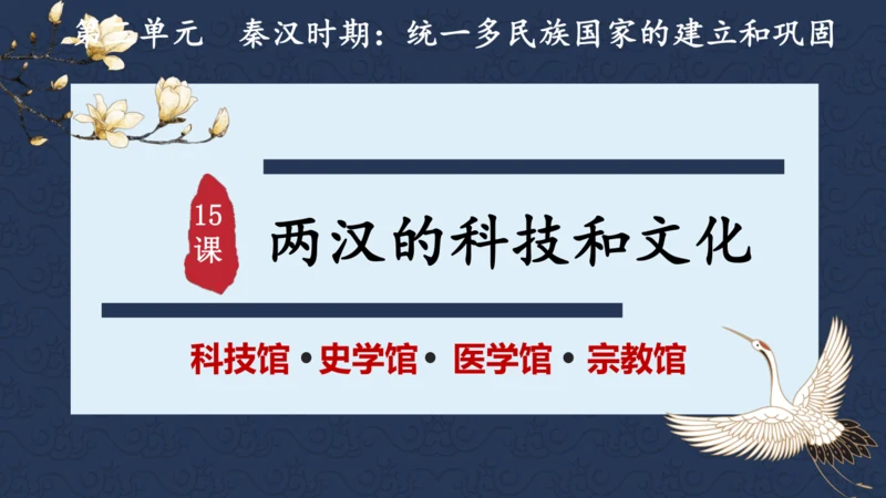 第15课 两汉的科技和文化 课件