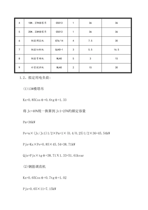 安置住房项目施工现场临时用电施工组织设计.docx