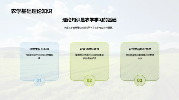 农学实践与技能培养