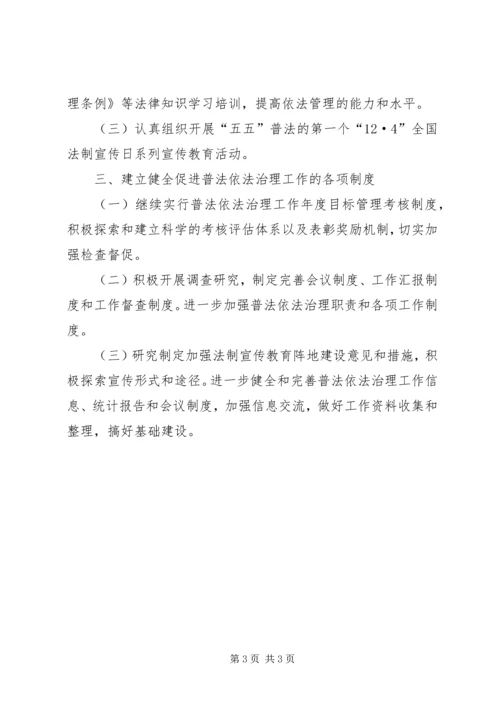 经贸委普法工作安排 (3).docx