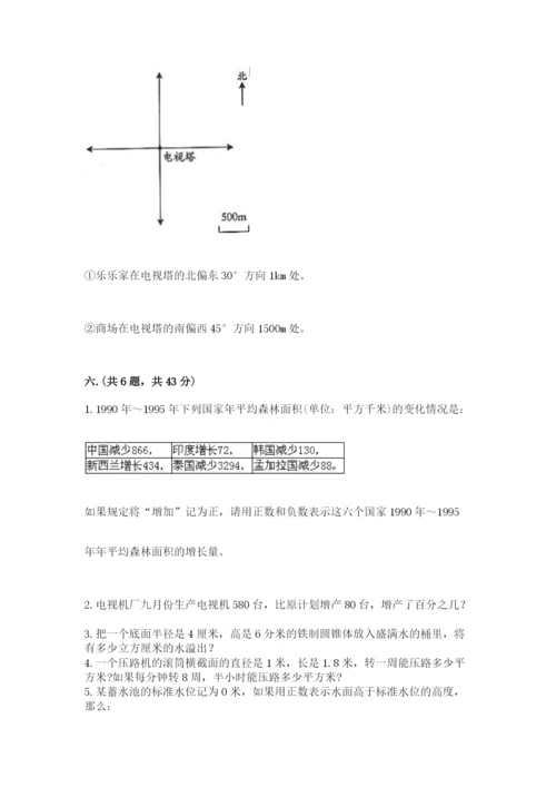 苏教版六年级数学小升初试卷精品【夺冠系列】.docx