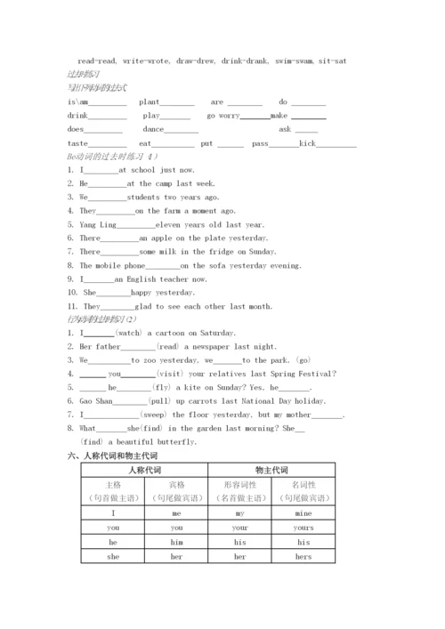 小学英语语法总结及练习(1).docx