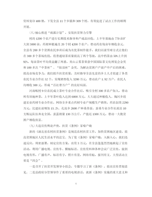 精编之扶贫办年终精选工作总结范文.docx