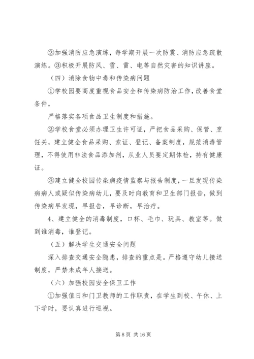 人员密集场所安全专项整治行动实施方案.docx