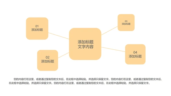 黄色插画风销售年终总结汇报PPT模板