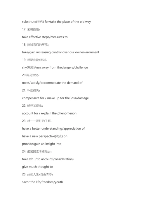 2023年大学生英语竞赛知识点整理之作文篇.docx