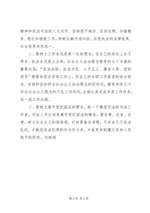 社会主义法治理念学习个人心得十一 (2).docx