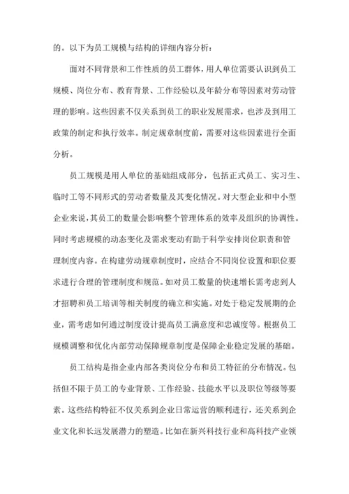 用人单位内部劳动保障规章制度.docx