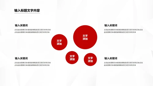 红色几何竞聘述职报告汇报PPT模板