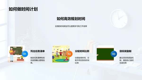 时间知识讲座PPT模板