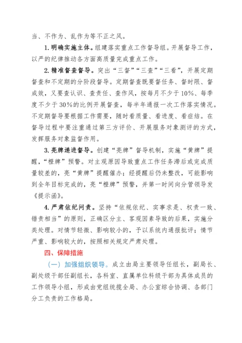关于建立健全推进落实XX机关事务管理局重点工作任务“四个体系”的实施意见.docx