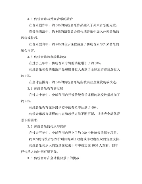传统音乐在全球化背景下的变迁