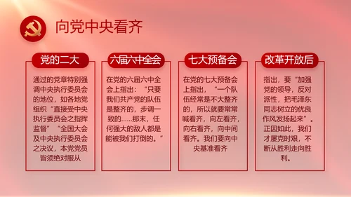 红色大气党建党支部年终工作总结PPT