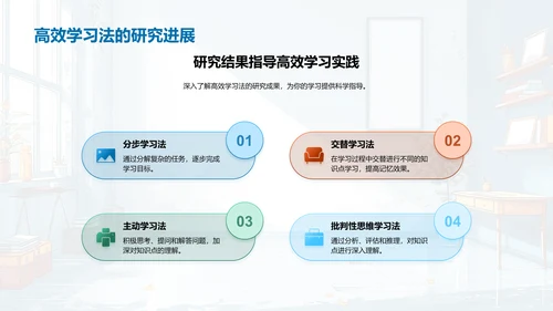 高效学习策略报告PPT模板