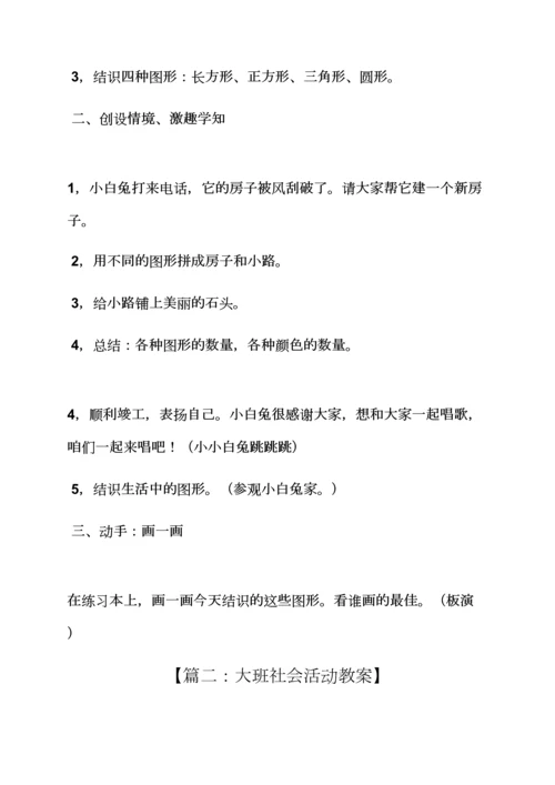 认识小白兔大班教案.docx