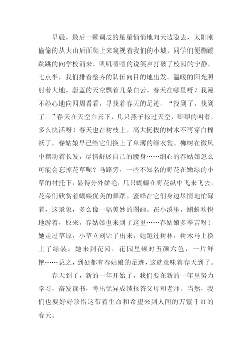 关于找春天的作文.docx