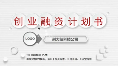 微立体创业融资商业路演计划书通用PPT模板