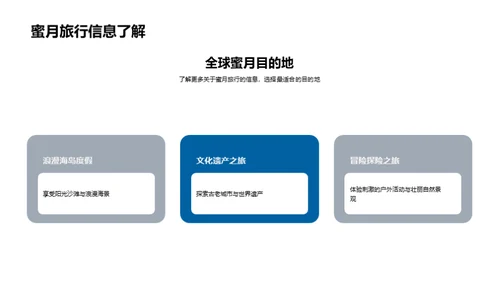 定制浪漫蜜月行