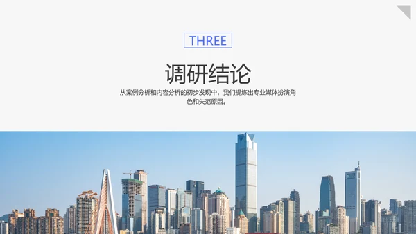 蓝色简约风大学生调研报告PPT模板