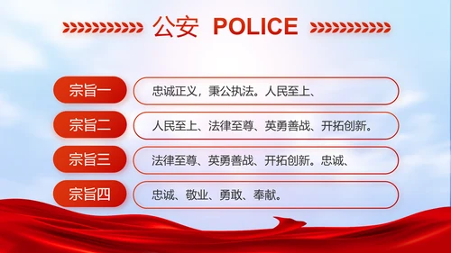 公安心向党护航新征程工作总结PPT
