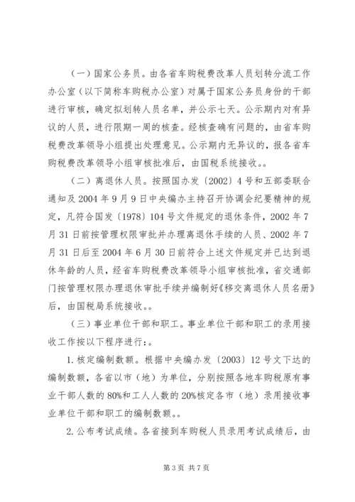 车辆购置税费改革人员财产业务划转移交工作方案[模版].docx