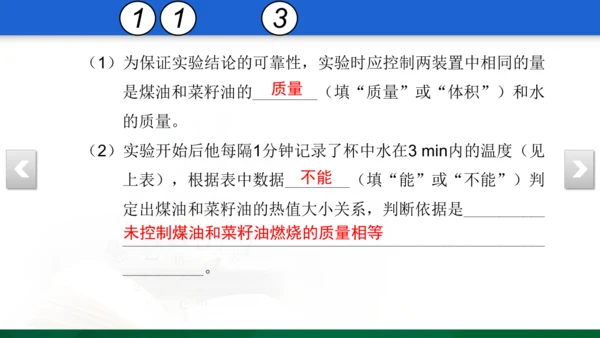 人教版 初中物理 九年级 月考检测卷（一） 5 习题课件（31张PPT）（13章--14章）