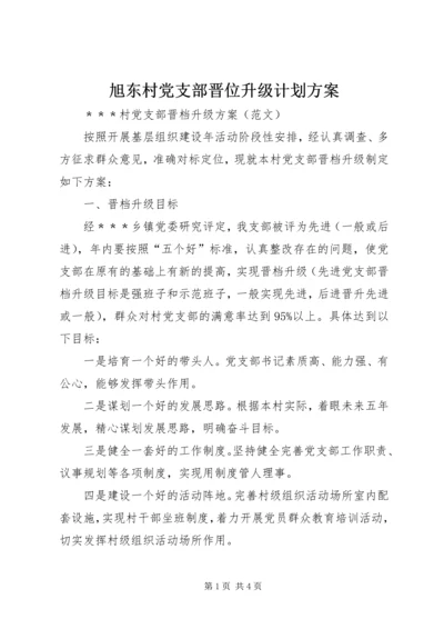 旭东村党支部晋位升级计划方案 (4).docx