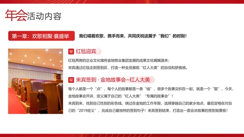 物业管理集团新春联欢会PPT模板